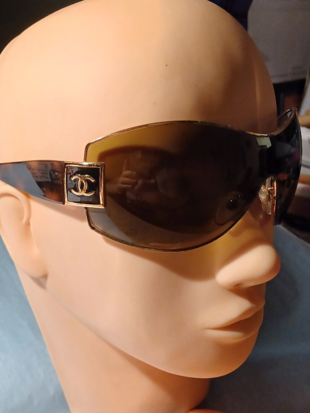 CHANEL VINTAGE ITALY - Chanel 4114c 125/73 110 Classic Rimless - Picture 2 of 12